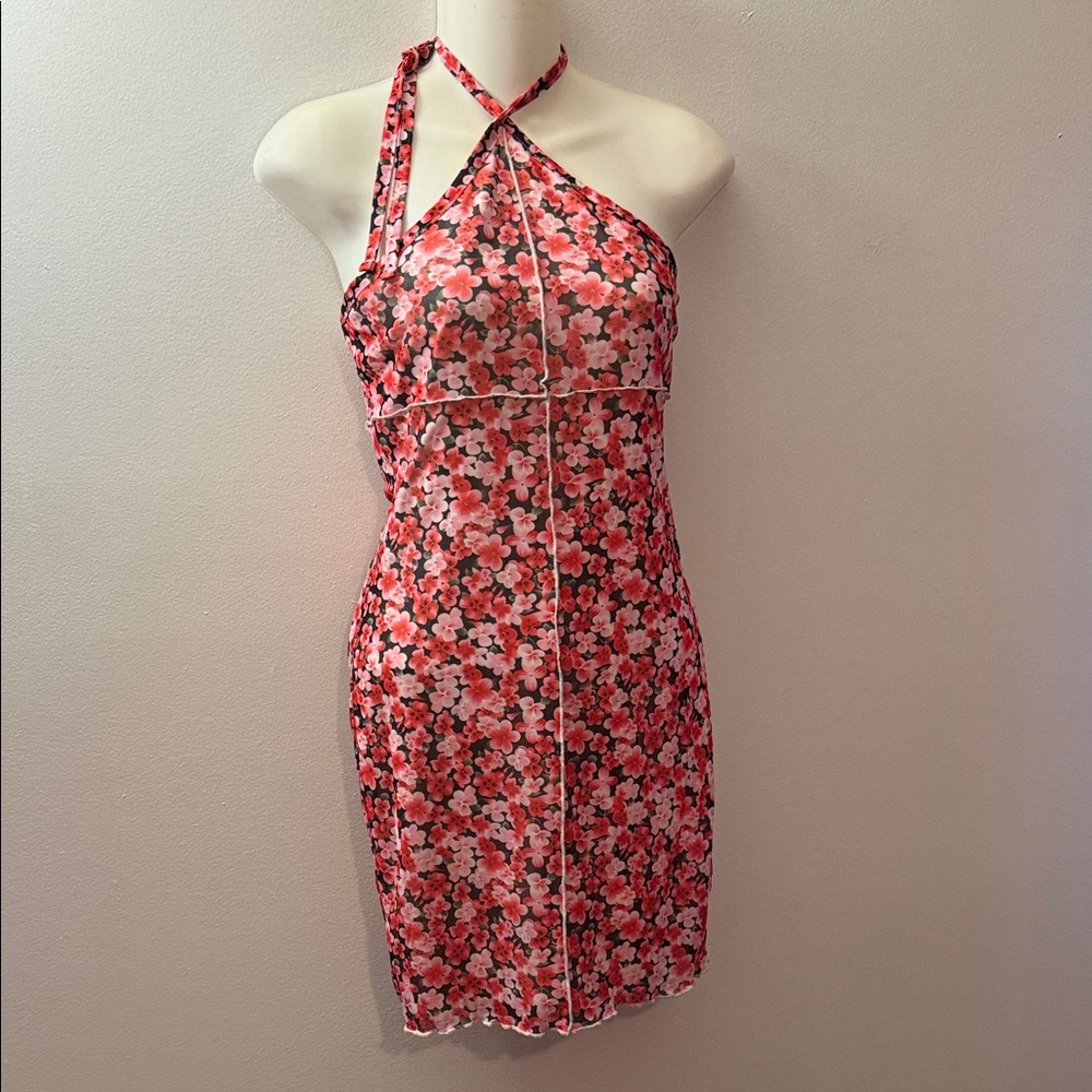 Princess Polly Pink Floral Mini Dress